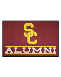 Southern California Trojans Starter Mat Accent Rug  19in. x 30in. Alumni Starter Mat Cardinal by   