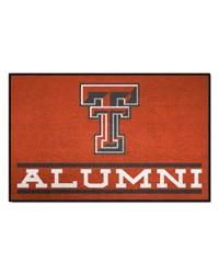 Texas Tech Red Raiders Starter Mat Accent Rug  19in. x 30in. Alumni Starter Mat Red by   