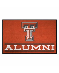 Texas Tech Red Raiders Starter Mat Accent Rug  19in. x 30in. Alumni Starter Mat Red by   