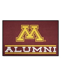 Minnesota Golden Gophers Starter Mat Accent Rug  19in. x 30in. Alumni Starter Mat Maroon by   