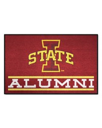 Iowa State Cyclones Starter Mat Accent Rug  19in. x 30in. Alumni Starter Mat Red by   