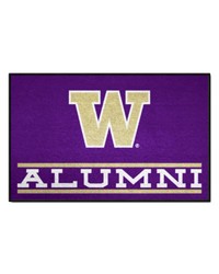 Washington Huskies Starter Mat Accent Rug  19in. x 30in. Alumni Starter Mat Purple by   