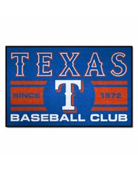Texas Rangers Starter Mat Uniform by  Fairwinds Studio 