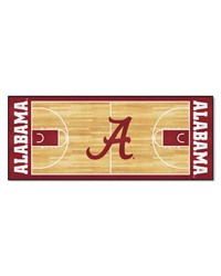 Alabama Crimson Tide Court Runner Rug  30in. x 72in. Red by   