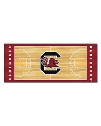 South Carolina Gamecocks Court Runner Rug  30in. x 72in. Black by   