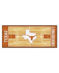 Texas Longhorns Court Runner Rug  30in. x 72in. Orange by   