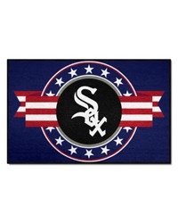 Chicago White Sox Starter Mat Accent Rug  19in. x 30in. Patriotic Starter Mat Blue by   