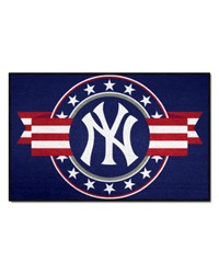 New York Yankees Starter Mat Accent Rug  19in. x 30in. Patriotic Starter Mat Blue by   