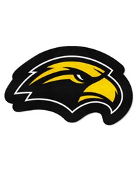 Southern Miss Golden Eagles Mascot Rug Black by   