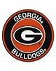 Fan Mats LLC Georgia Bulldogs Roundel Mat Black
