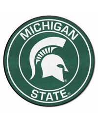 Michigan State Spartans Roundel Mat by   
