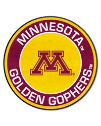 Minnesota Golden Gophers Roundel Rug  27in. Diameter Maroon by   