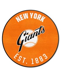 New York Giants Roundel Rug  27in. Diameter1947 Orange by   