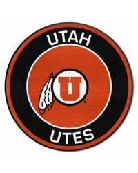 Utah Utes Roundel Mat by   