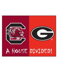House Divided  South Carolina   Georgia House Divided House Divided Rug  34 in. x 42.5 in. Multi by   