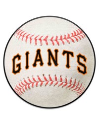 New York Giants Baseball Mat Retro by   