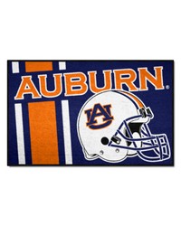 Auburn Tigers Starter Mat Accent Rug  19in. x 30in. Unifrom Design Navy by   