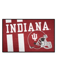 Indiana Hooisers Starter Mat Accent Rug  19in. x 30in. Unifrom Design Crimson by   