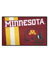 Minnesota Golden Gophers Starter Mat Accent Rug  19in. x 30in. Unifrom Design Maroon by   