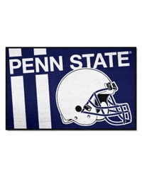 Penn State Nittany Lions Starter Mat Accent Rug  19in. x 30in. Unifrom Design Navy by   