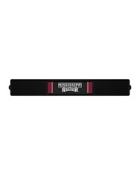 Mississippi State Bulldogs Bar Drink Mat  3.25in. x 24in. Black by   