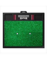 Mississippi State Bulldogs Golf Hitting Mat Maroon by   