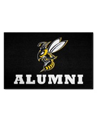 Montana State Billings Yellow Jackets Starter Mat Accent Rug  19in. x 30in. Alumni Starter Mat Black by   