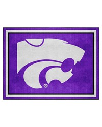 Kansas State Wildcats 8ft. x 10 ft. Plush Area Rug Purple by   
