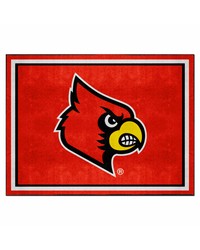 Louisville Cardinals 8x10 Rug by   