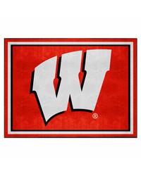 Wisconsin Badgers 8x10 Rug by   