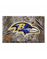 Baltimore Ravens Camo Scraper Mat by   