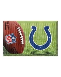 Indianapolis Colts Rubber Scraper Door Mat Photo by   