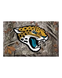 Jacksonville Jaguars Rubber Scraper Door Mat Camo Camo by   