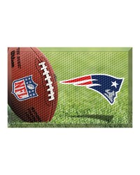 New England Patriots Rubber Scraper Door Mat Photo by   
