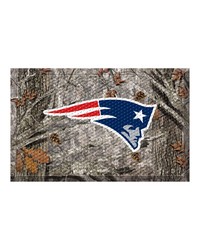New England Patriots Rubber Scraper Door Mat Camo Camo by   