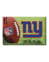 New York Giants Rubber Scraper Door Mat Photo by   