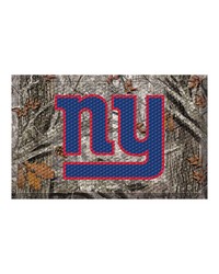 New York Giants Rubber Scraper Door Mat Camo Camo by   