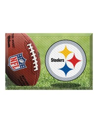Pittsburgh Steelers Rubber Scraper Door Mat Photo by   