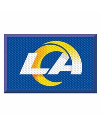 Los Angeles Rams Camo Scraper Mat by   