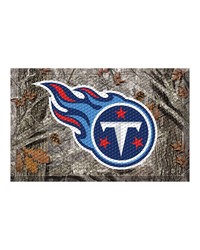 Tennessee Titans Rubber Scraper Door Mat Camo Camo by   