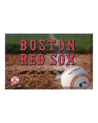 Boston Red Sox Rubber Scraper Door Mat Photo by   