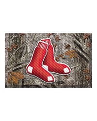Boston Red Sox Rubber Scraper Door Mat Camo Camo by   