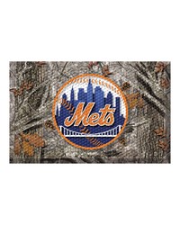 New York Mets Rubber Scraper Door Mat Camo Camo by   