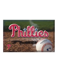 Philadelphia Phillies Rubber Scraper Door Mat Photo by   