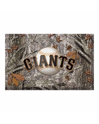 San Francisco Giants Camo Scraper Mat by   