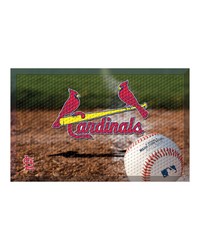 St. Louis Cardinals Rubber Scraper Door Mat Photo by   