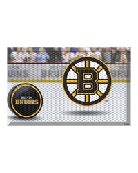 Boston Bruins Rubber Scraper Door Mat Photo by   