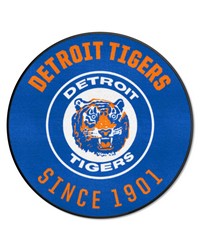 Detroit Tigers Roundel Rug  27in. Diameter1964 Blue by   