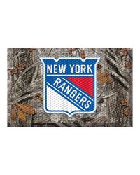 New York Rangers Rubber Scraper Door Mat Camo Camo by   