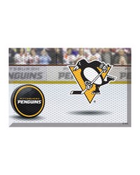 Pittsburgh Penguins Rubber Scraper Door Mat Photo by   